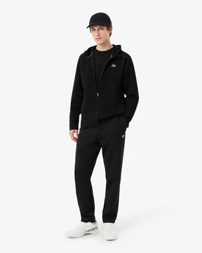 LACOSTE Tuta In Cotone Tech Nera