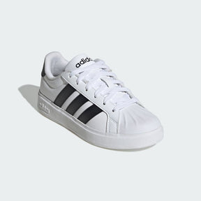 ADIDAS Superstar Streettalk Sneaker In Pelle Bianca/Nera