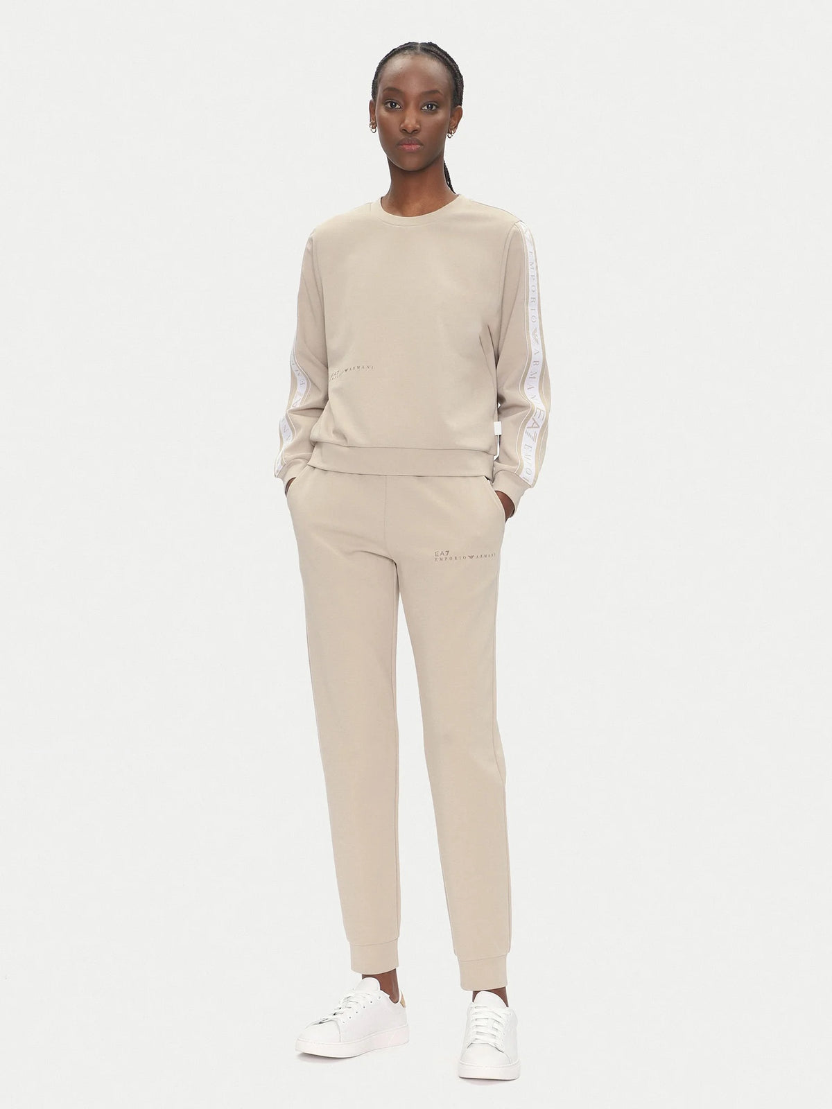 EMPORIO ARMANI TUTA BEIGE DONNA