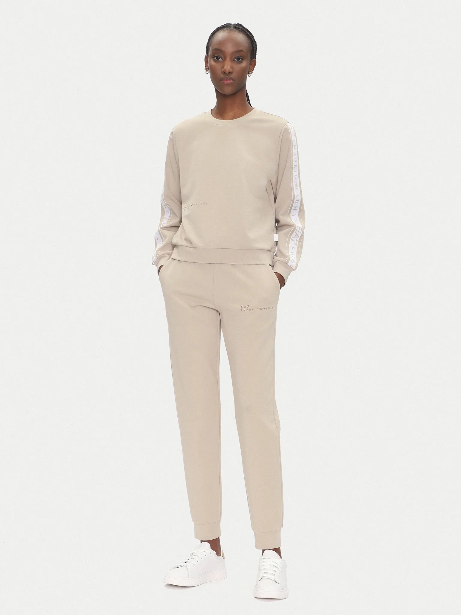 EMPORIO ARMANI TUTA BEIGE DONNA