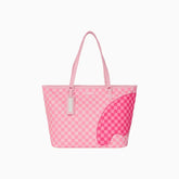 SPRAYGROUND BORSA Pink Sharks In Paris Patch Tote Rosa