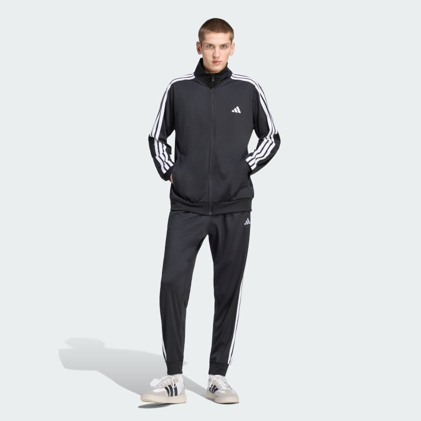 Adidas Tuta Completa Performance Acetata Dayready Nera/Bianca