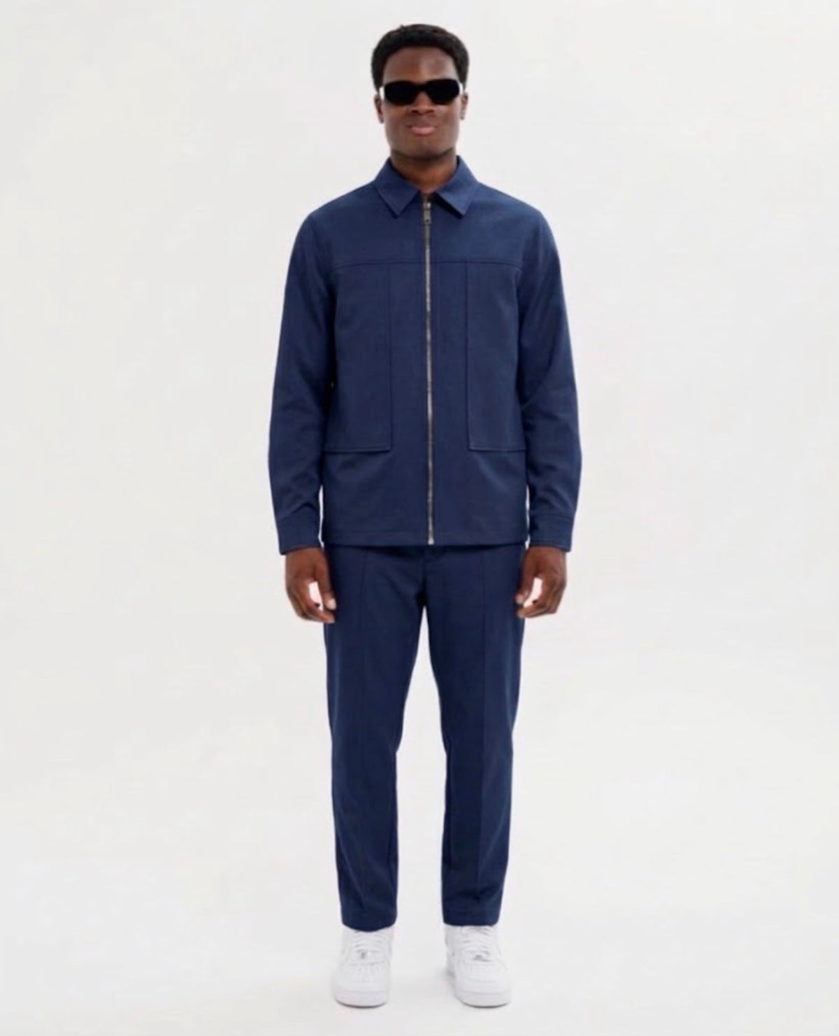 SOLDIER Coordinato New Zip Blu