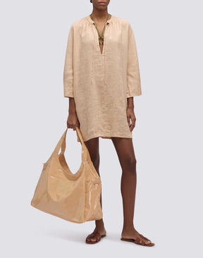 Sundek SUNDEK Chel Bag Borsa Da Mare Lucida Beige - foto 5 - Tommaseo Clothing