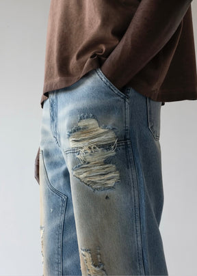 BLACK ISLAND Jeans Baggy Sabbiato