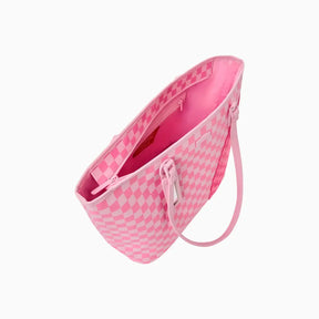 SPRAYGROUND BORSA Pink Sharks In Paris Patch Tote Rosa