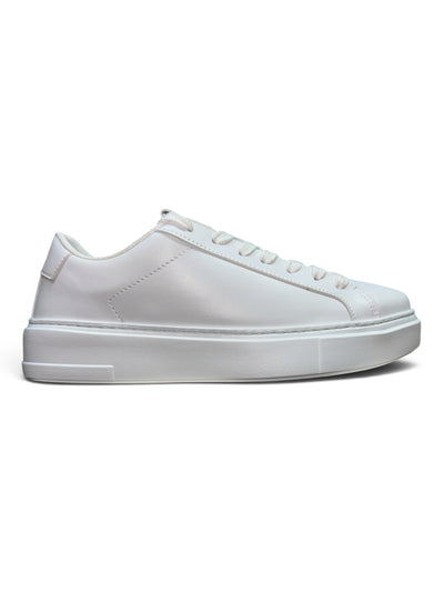 BRIAN MILLS Sneaker In Pelle Di Vitello Tutta Bianca (Copia)