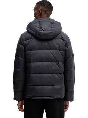 CALVIN KLEIN Giubbotto Invernale Con Logo Piccolo Sul Petto Nero