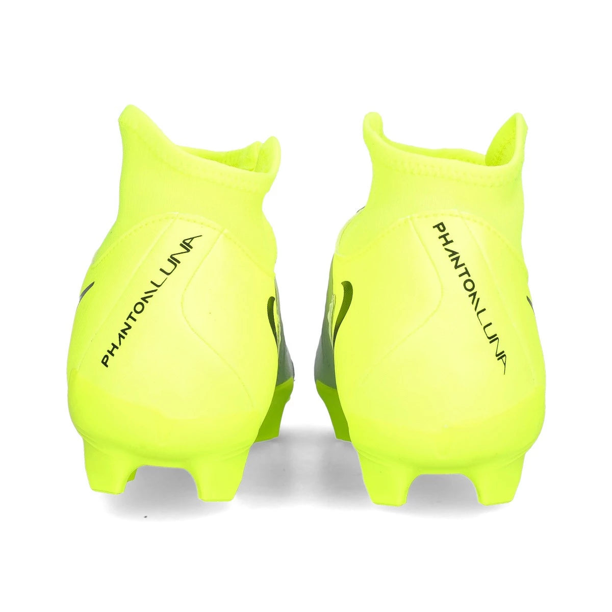 NIKE Scarpe Da Calcio Collo Alto Phantom Luna Grigio/Fluo