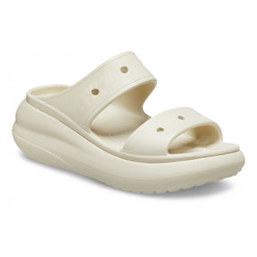 CROCS Ciabatta In Gomma Doppia Fascia Classic Crush Sandal Beige