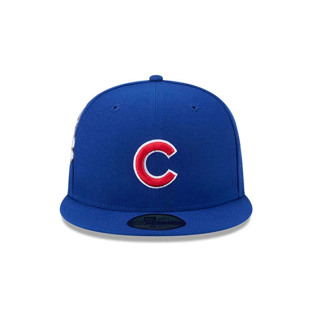 NEW ERA 59FIFTY Cappello Visiera Dritta Chicago Cubs Blu