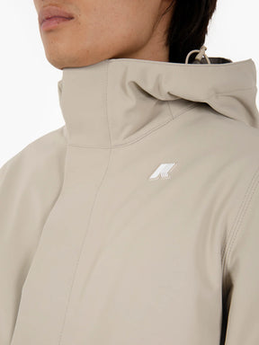 K-WAY GIUBBOTTO GIACCA BEIGE MARLYN BONDED 25/26
