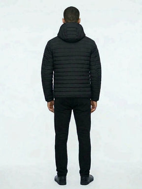 MORE Piumino Blake Con Cappuccio Nero
