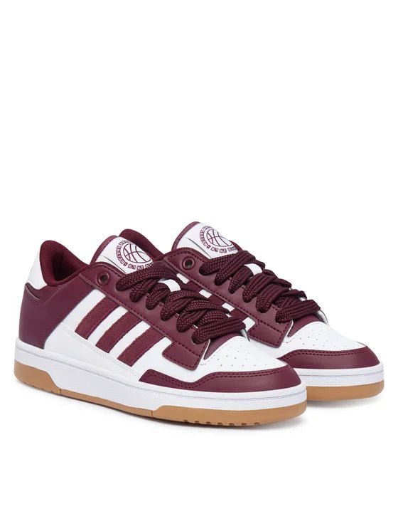 Adidas Rapid Court Low Sneaker Unisex Bordeux