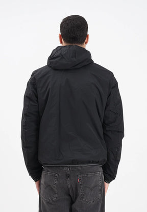 BLAUER Giubbotto Uomo Invernale Liscio Con Pelliccia Interna Nero