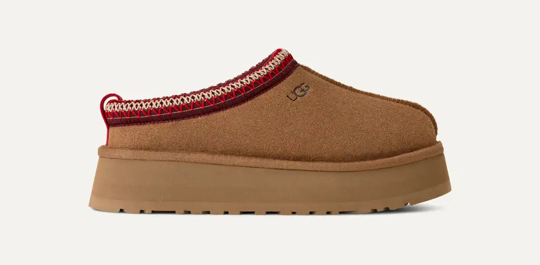 UGG TAZZ II Marrone Dettagli Rossi
