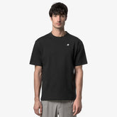 K-WAY T-Shirt Solo Jersey Triangle Nera