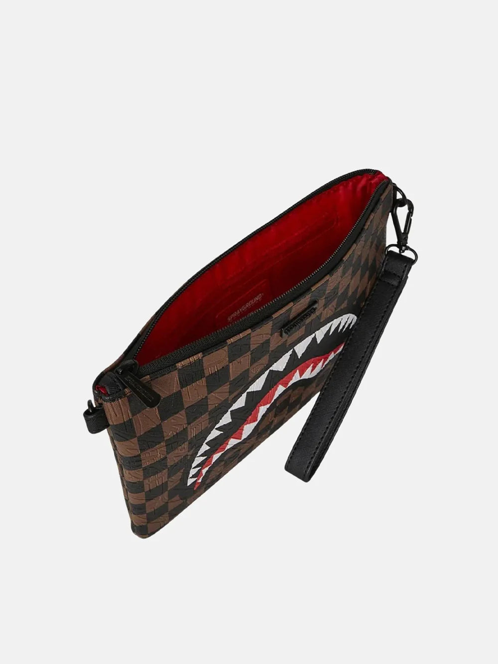 SPRAYGROUND Pochette/Tracolla In Pelle CHECK 2 EMBOSS SAVAGE 29/12