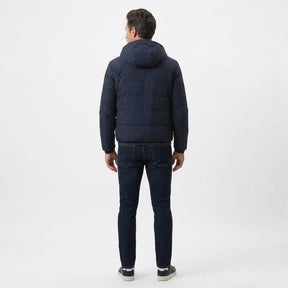 BLAUER Giubbotto Donald Reversibile Con Cappuccio Blu