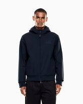 EMPORIO ARMANI Antivento Con Cappuccio Blu