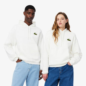 LACOSTE Felpa Con Cappuccio Bianca