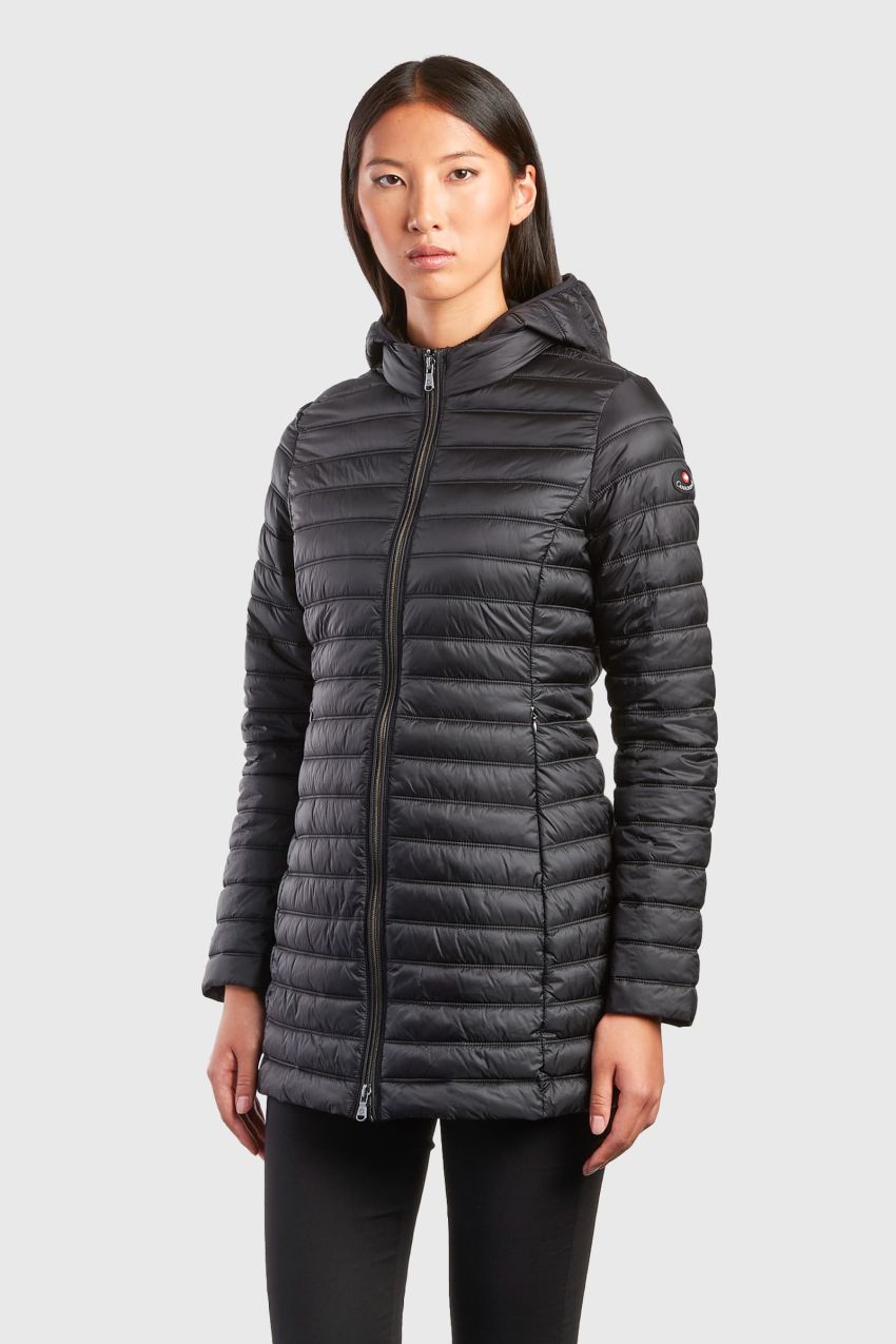 CANADIENS DONNA Giubbotto Piumino Lungo Joy 3.1 Nero