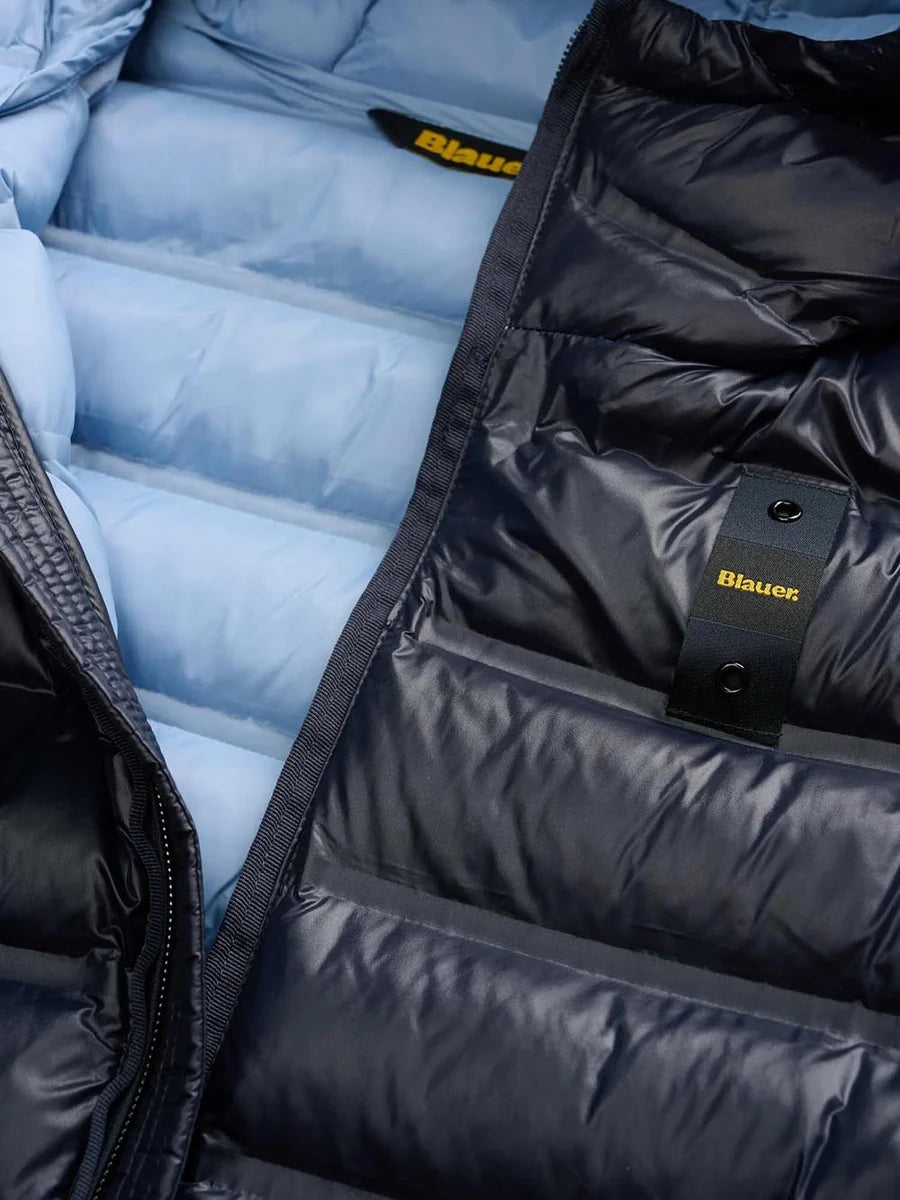 BLAUER Giubbotto Charles Con Cappuccio Blu