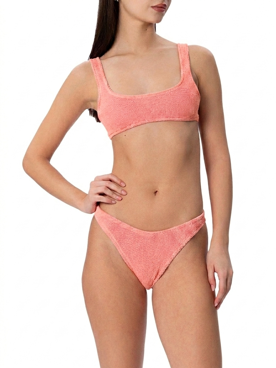 SAINT BARTH Costume Donna in Spugna Rosa