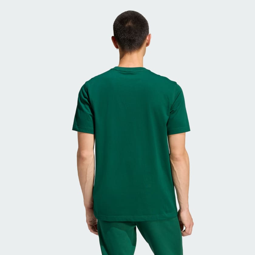ADIDAS Originals Completino T-Shirt Con Bermuda In Fleece Verde