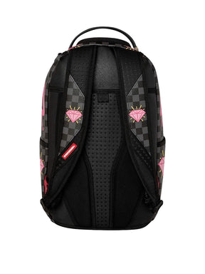 SPRAYGROUND x Pantera Rosa Zaino In Pelle Nero/Rosa