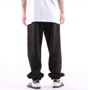 THE NORTH FACE Pantalone Di Tuta Felpato Nero Logo Piccolo Bianco