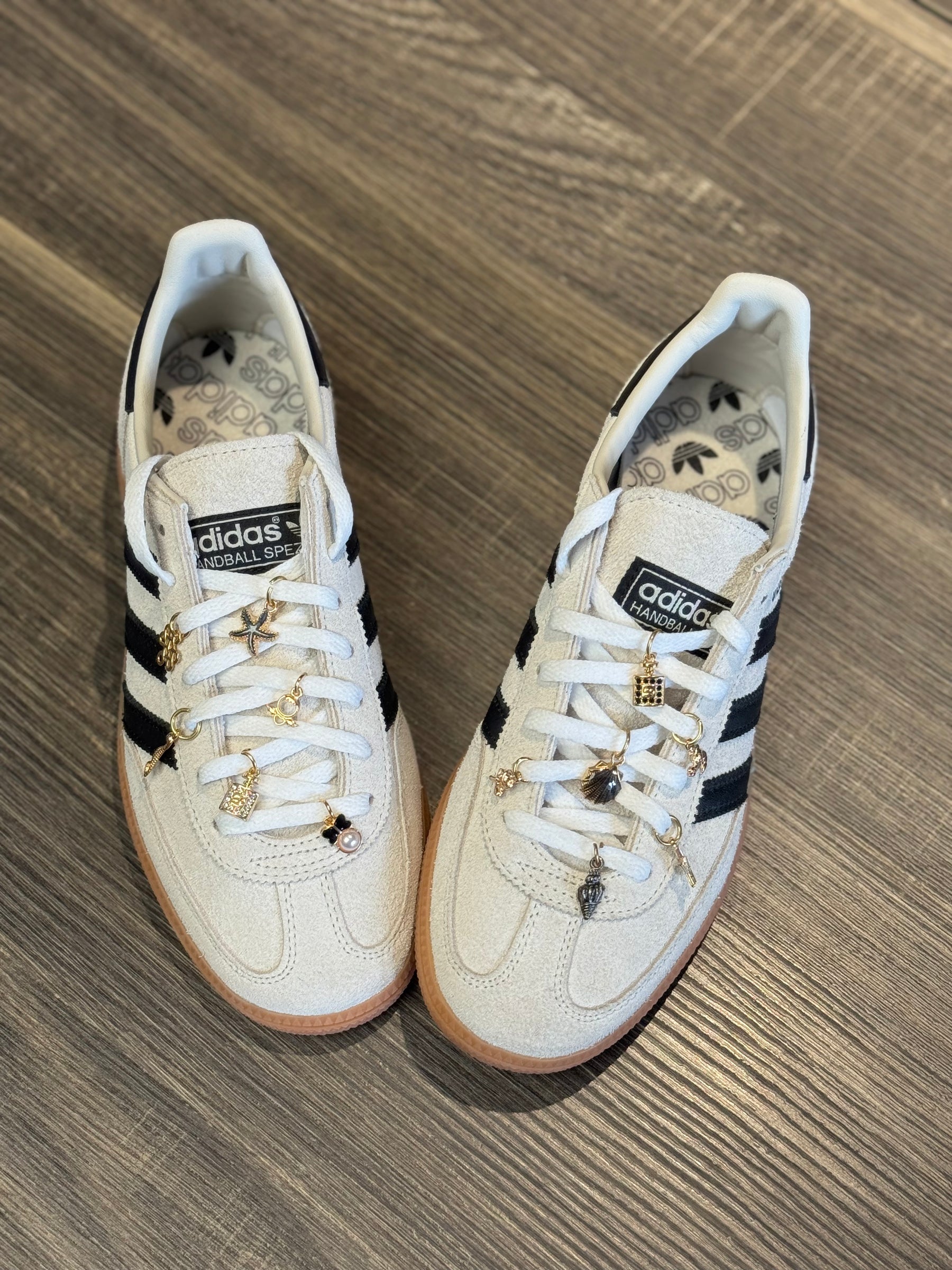 Adidas Spezial Panna e Nera Custom Charm