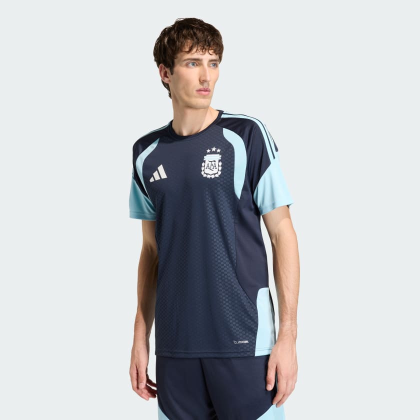 ADIDAS Completino Argentina T-Shirt e Pantaloncino Blu/Celeste