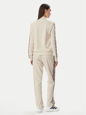 ADIDAS Tuta Completa Senza Cappuccio Donna Beige