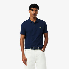 LACOSTE Polo Classic Fit In Piqué L.12.12 Blu