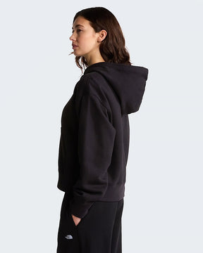 THE NORTH FACE Felpa Donna Boxy Con Cappuccio Logo Piccolo Bianco 26/27