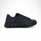 BRIAN MILLS Sneakers in Pelle Made in Italy Suola Alta Nera