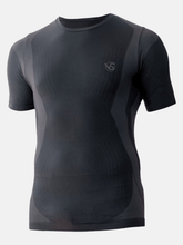 VIVASPORT T-Shirt Termica a Maniche Corte SENIOR Nero