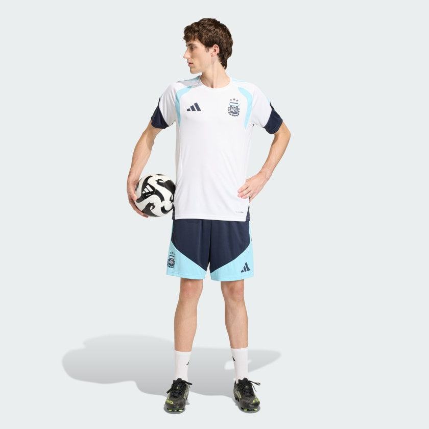 ADIDAS Completino Argentina T-Shirt e Pantaloncino Bianca/Celeste
