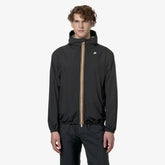 K-WAY Antivento Jack Stretch Dot Nero