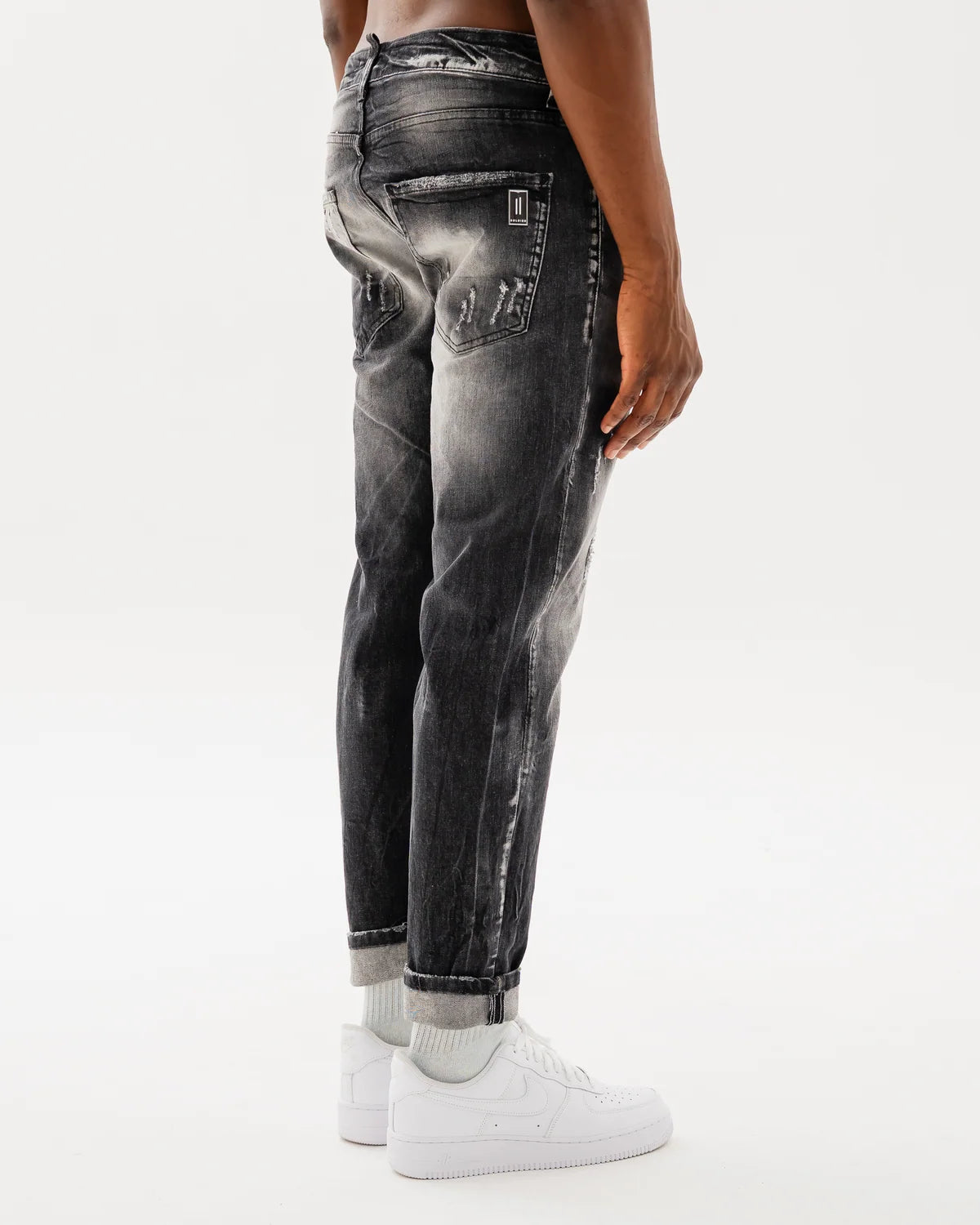 SOLDIER Jeans New Woll Regular Fit Made in Italy Denim Nero