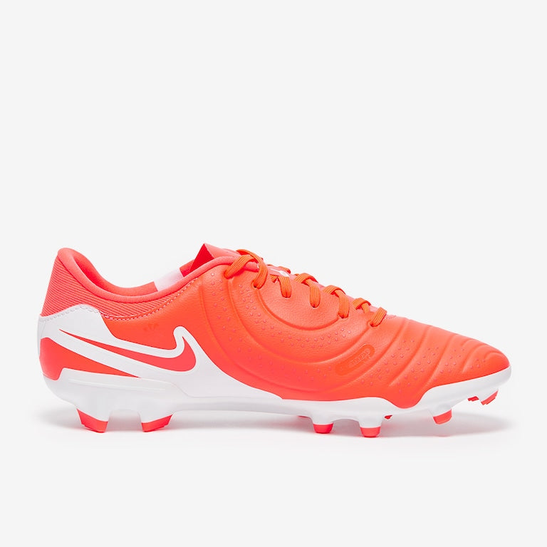 NIKE Scarpe Da Calcio Tiempo Legend Rosso Fluo/Bianca