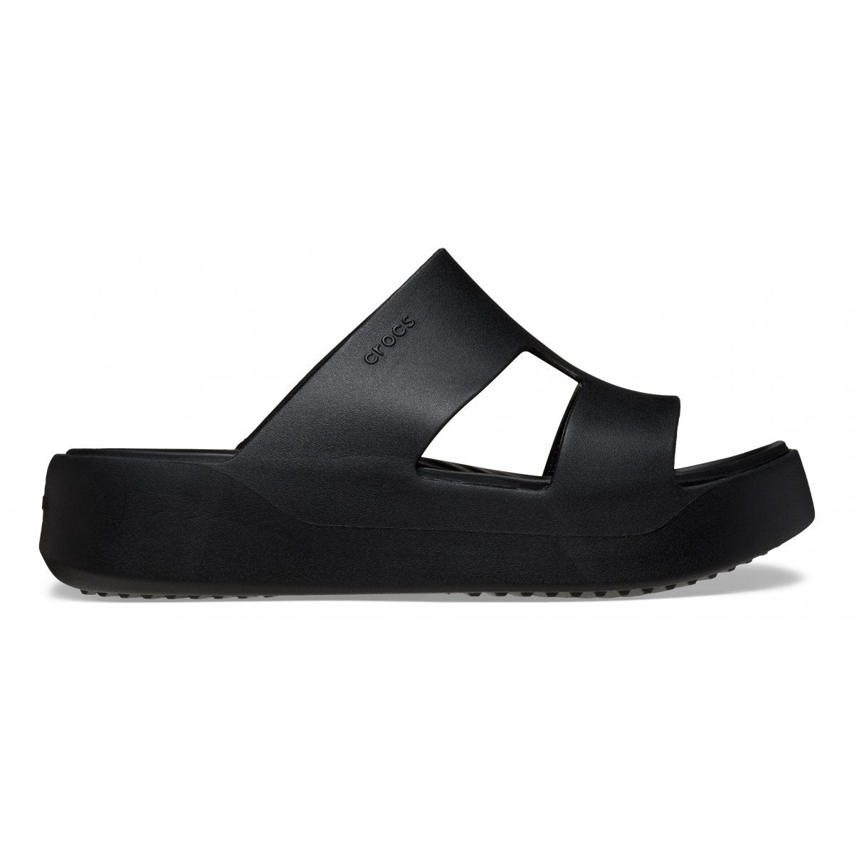 CROCS Ciabatta In Gomma Getaway Platform H-Strap Nera