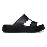 CROCS Ciabatta In Gomma Getaway Platform H-Strap Nera