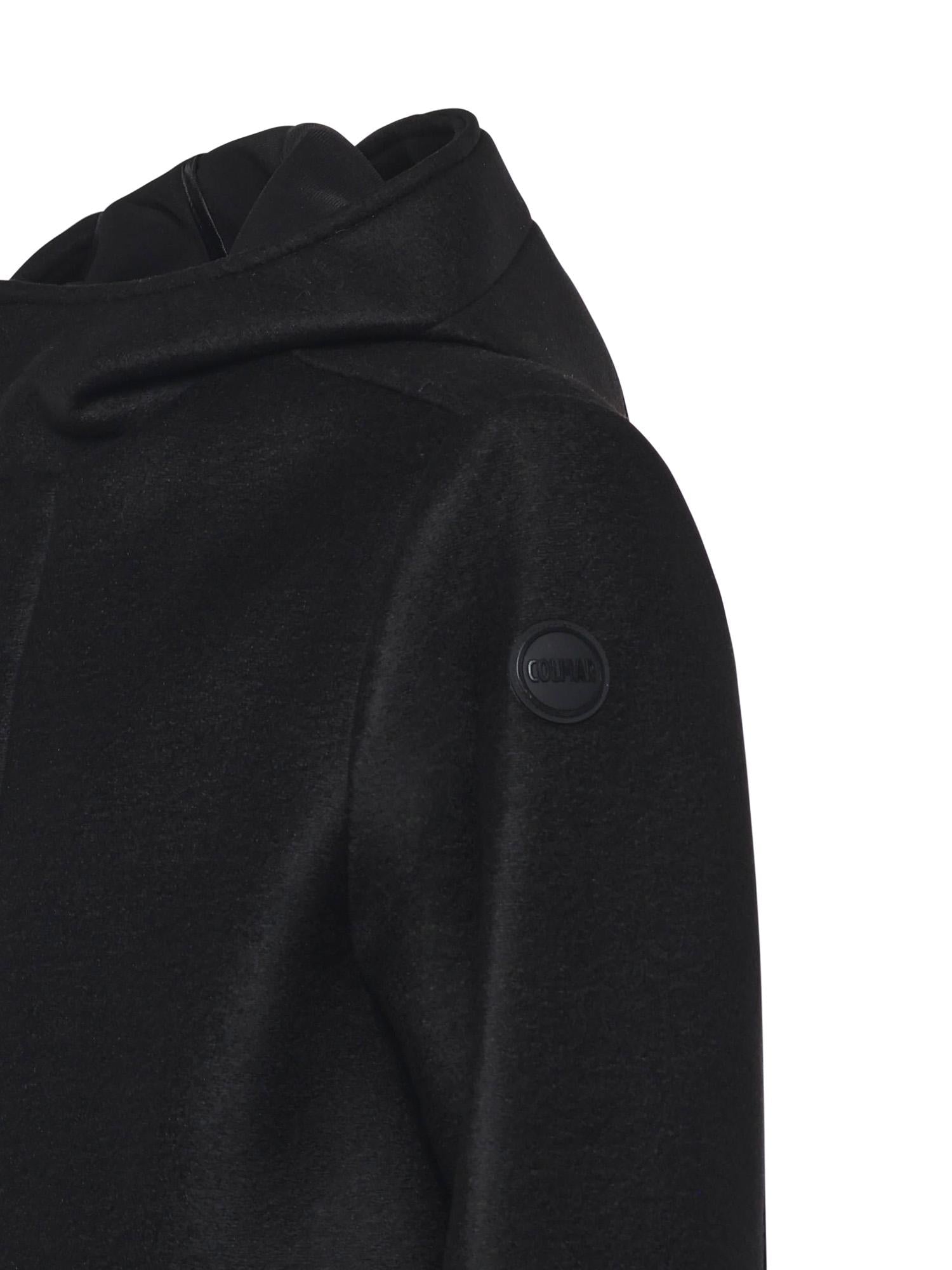 COLMAR Cappotto Lungo Invernale Con Cappuccio Nero