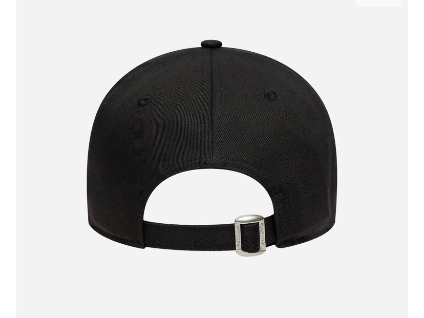 NEW ERA Cappello Nero/verde visiera curva