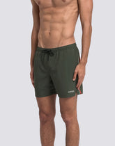SUNDEK Costume Da Bagno Tessuto Stretch e Custodia Removibile Verde Foresta