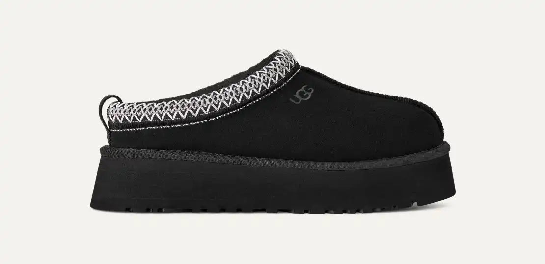 UGG TAZZ II Nera Dettagli Argento