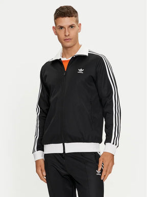 Adidas Originals Tuta Completa Uomo Nera Bianca Acetata con Zip
