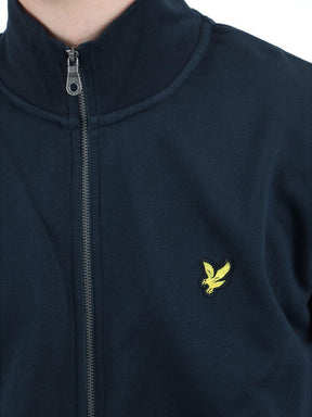 LYLE&SCOTT Felpa Con Zip Senza Cappuccio Blu